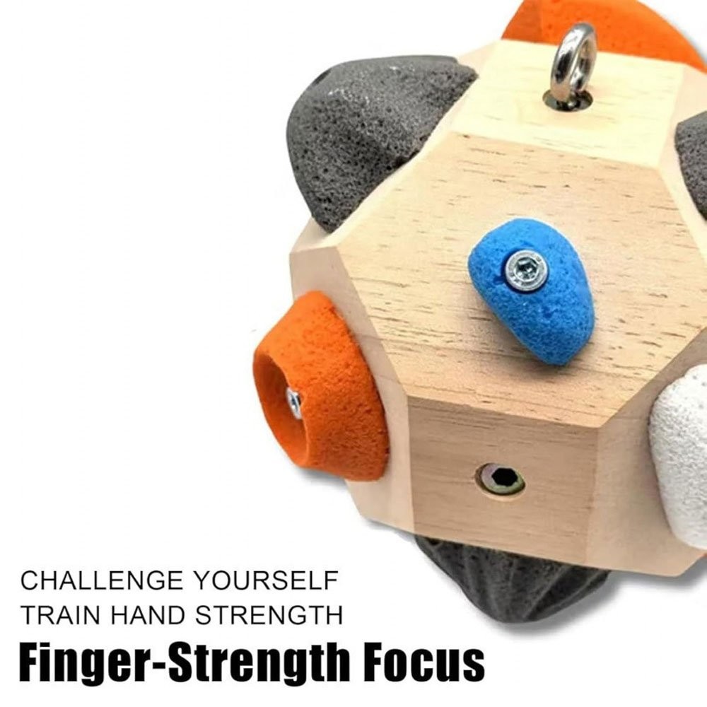 Handcrafted Boulder Block: Build.Strength and Precision, Rock Climbing Training~