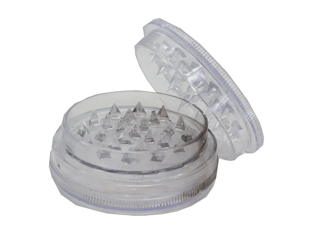 3" Clear Acrylic 2pc  Grinder | 70MM