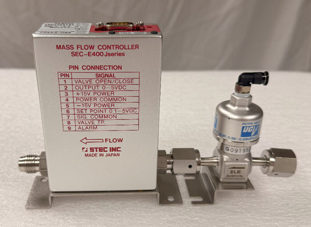 SEC-E440J Mass Flow Controller 20 sccm Calibrated for Kr