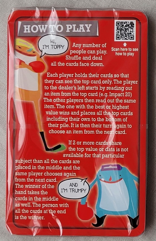 One Direction Mini Top Trumps