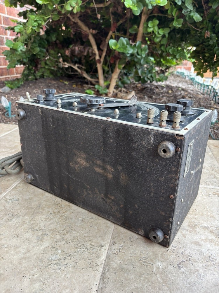 ⭐️Vtg WWII Utilized Clough Bengle Model 1794⭐️Beat Frequency Audio Oscillator⭐️