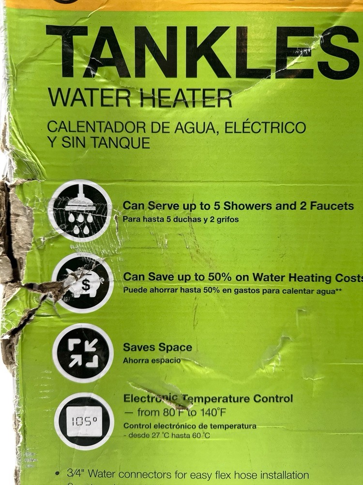 Rheem Performance 36kw Tankless Electric Water Heater RETEX-36 Parts Only