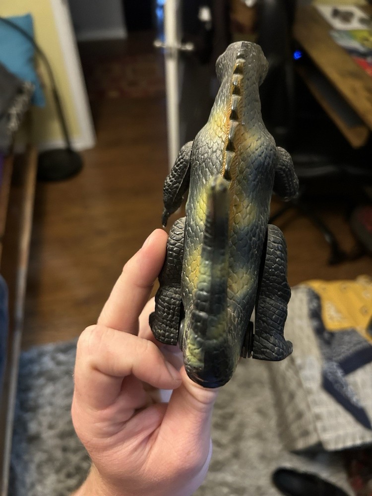 MONSTER DINOSAUR PULL BACK+GO ACTION GODZILLA VERY RARE