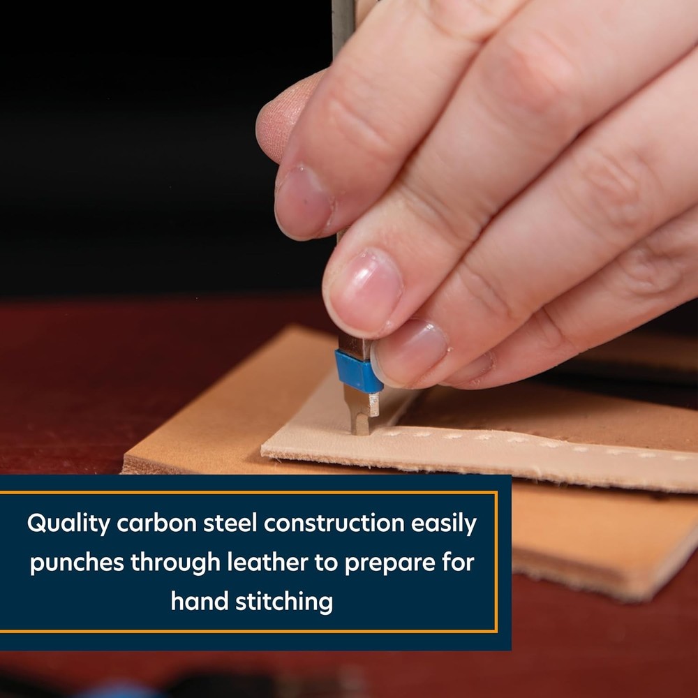 Weaver Leather Supply Diamond Stitching Chisel Set, Precise 5mm