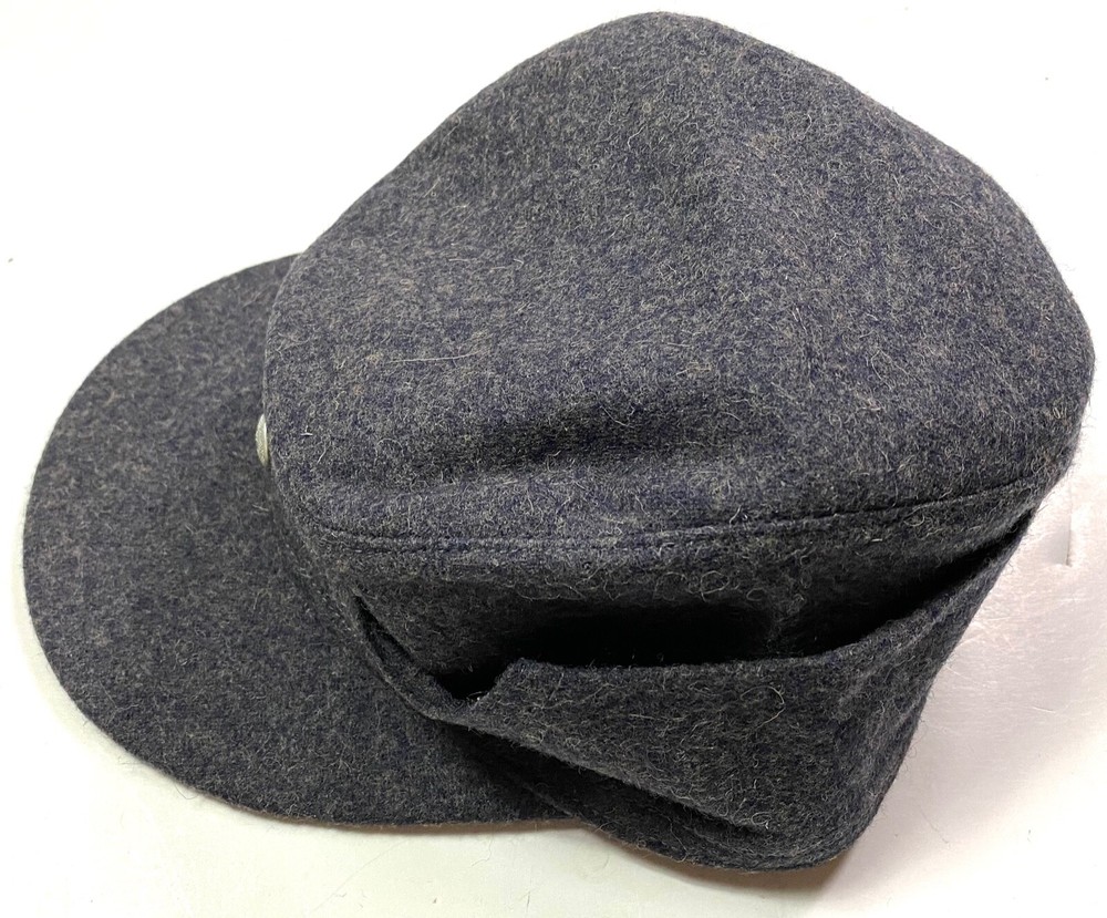 WWII GERMAN LUFTWAFFE BLUE WOOL M43 COMBAT FIELD CAP-LARGE
