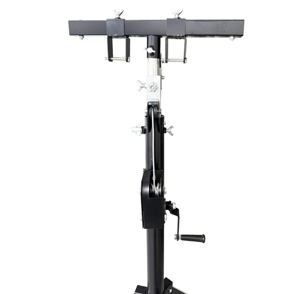Hand Crank Short Rod Support Rod Pole Bracket 5.9-13FT Foldable Hand Crank Short