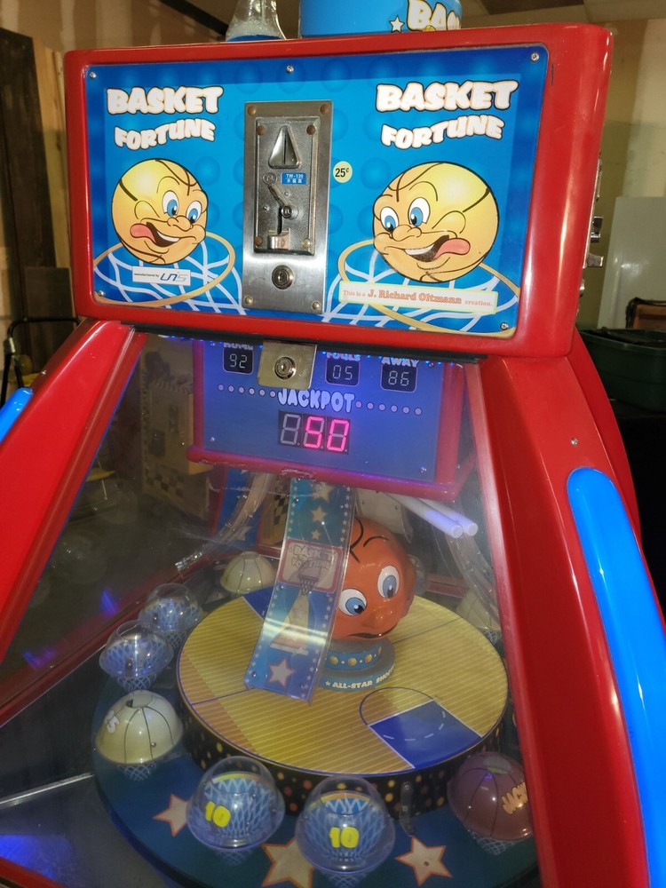 Arcade machine Basket of fortune