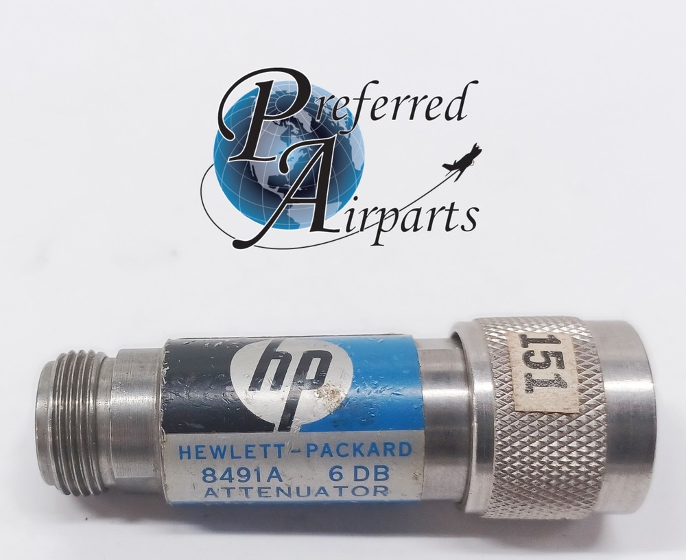 New Surplus Hewlett-Packard 6dB Attenuator, p/n 8491A