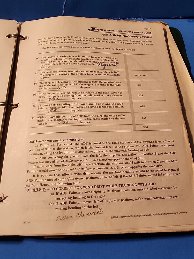 JEPPESEN & CO INSTRUMENT RATING