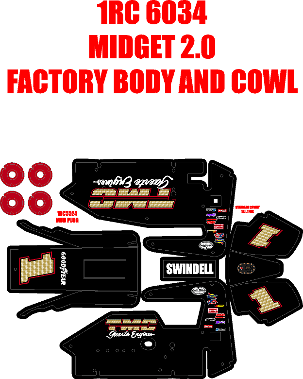 1RC MIDGET WRAP SAMMY SWINDELL TMC