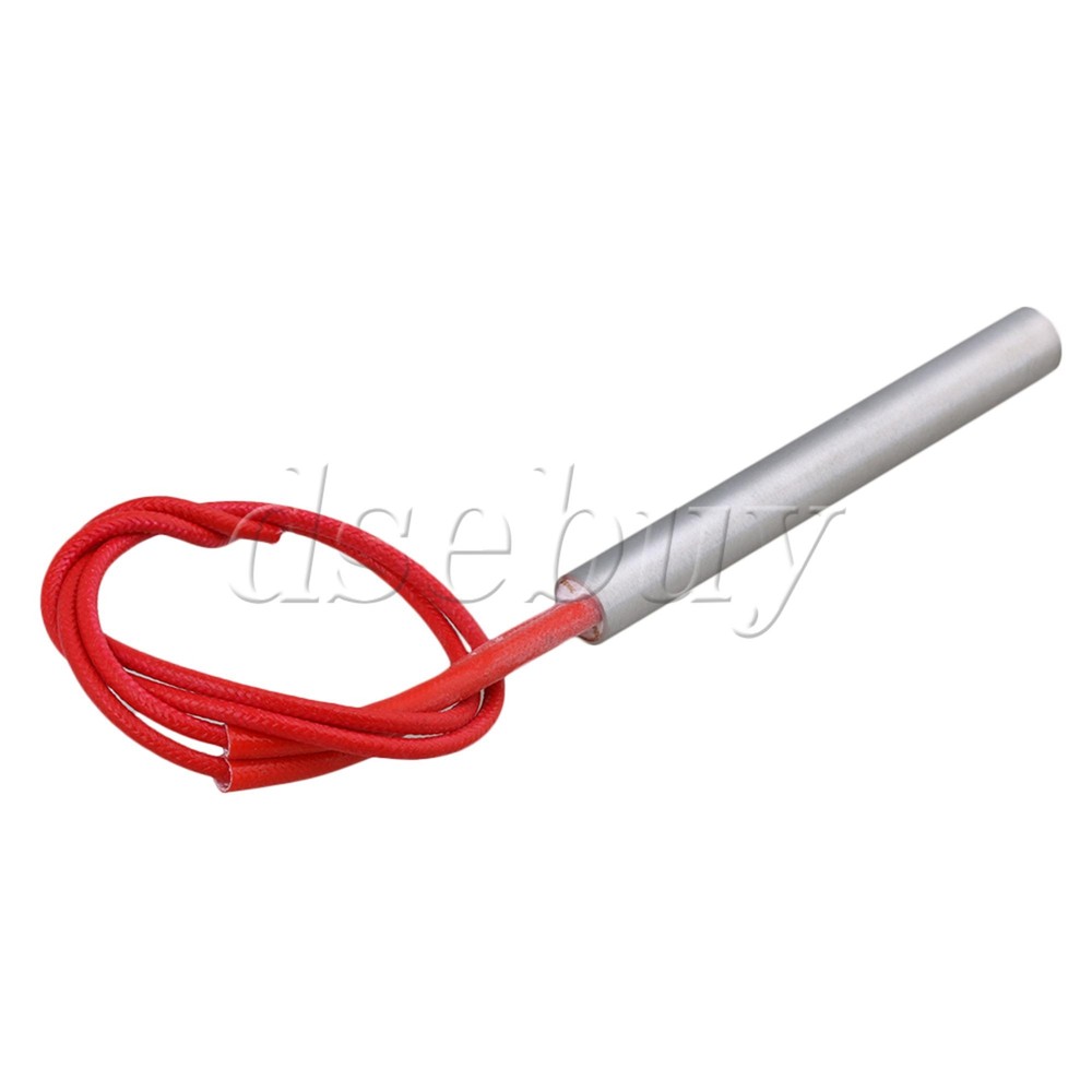 AC 110V-190W 9.5x80mm Heater Electric Hot Rod Stainless Steel Heating Element