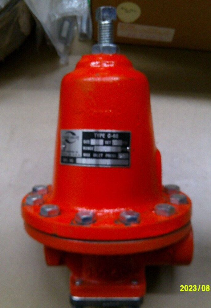 Cash Valve Pressure Reducing Valve Type G-60 Size 3/4 Range 30-75 Psi