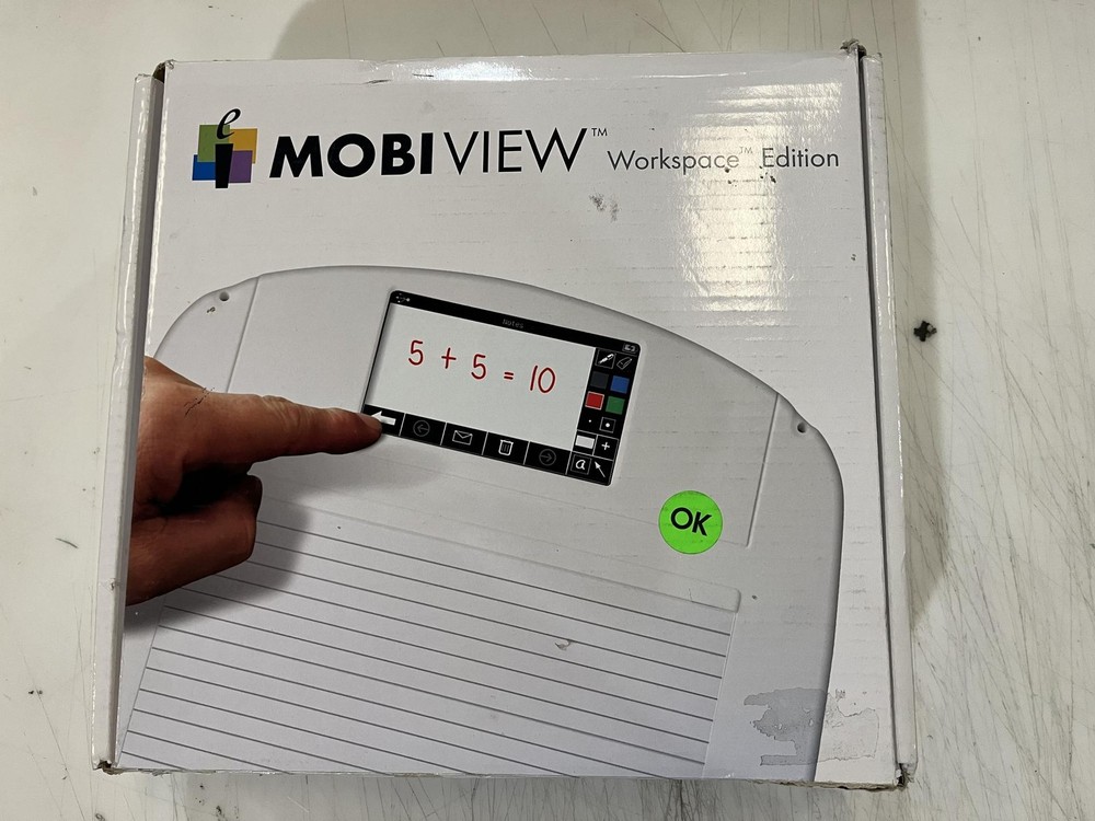 eInstructions Mobiview Workspace Edition Tablet MWB600 w/ Dock Tested Used