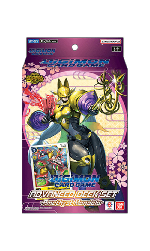 Digimon Amethyst Mandala Advanced Deck [ST22]