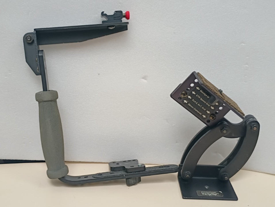 QuickFlip Stroboframe  Professional Flash Bracket Plus Vertaflip Stroboframe lot