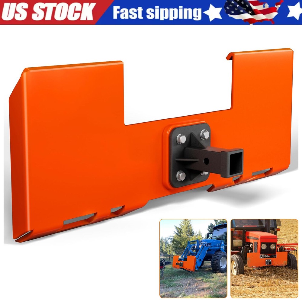 3/8" Thick Skid Steer Mount Plate ,Tractor Loader Mount Plate Quick Attachment