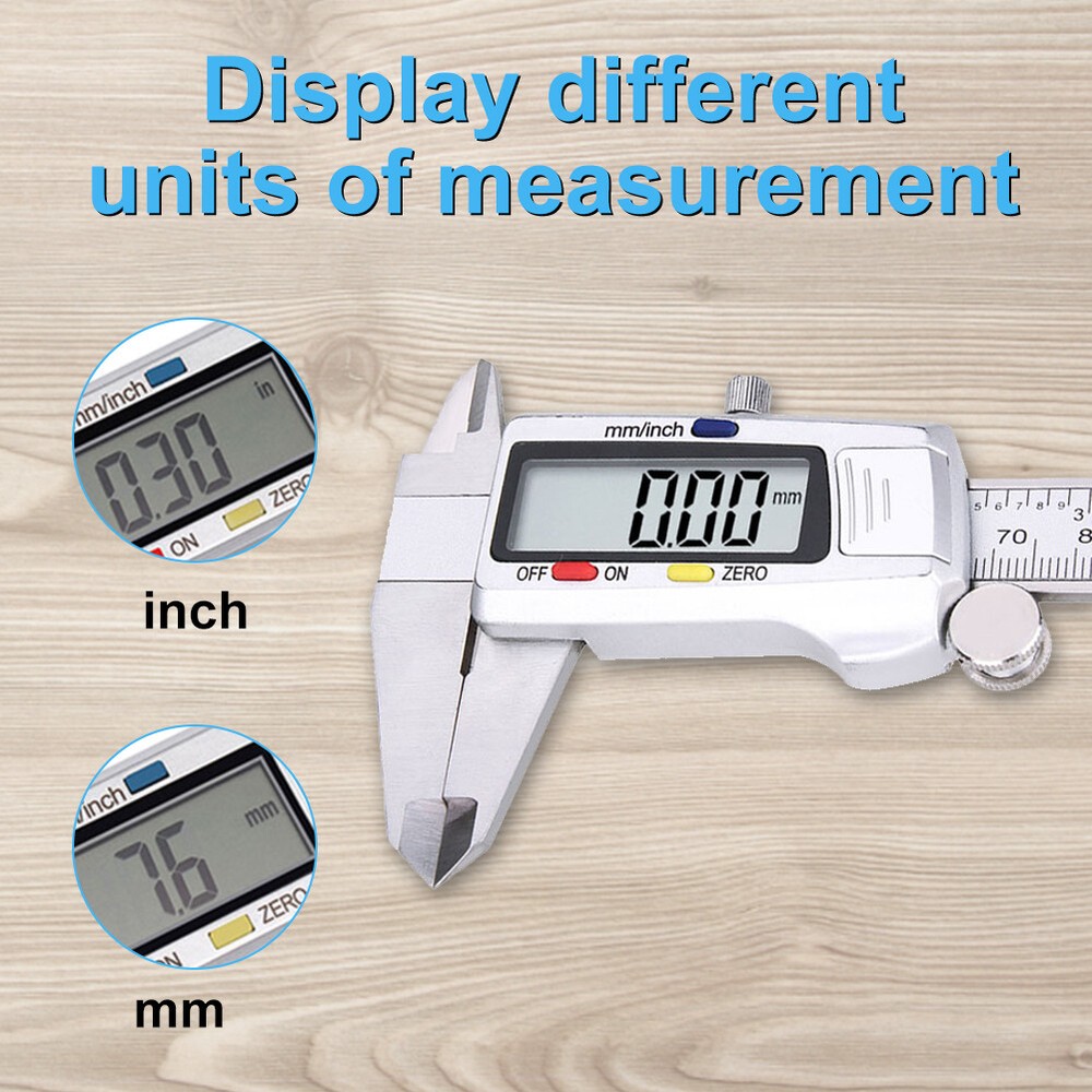 6" Digital ruler electronic caliper vernier caliper digital caliper micrometer
