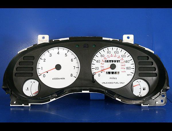 White Face Gauges for 1995-1999 Mitsubishi Eclipse