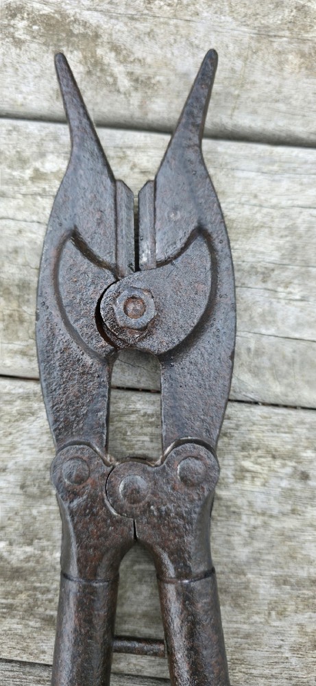WW1 German Wire Cutters. Rare long handle type.