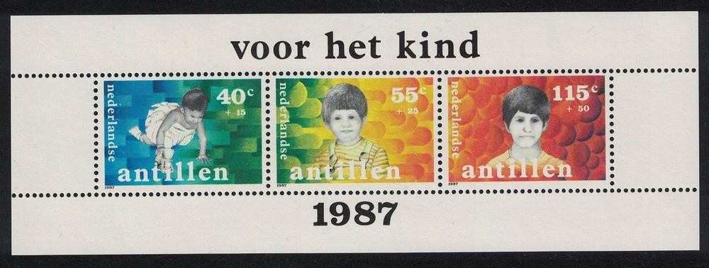 Neth. Antilles Child Welfare MS 1987 MNH SG#MS948