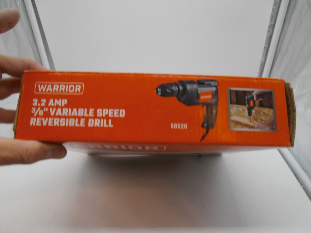 NEW "WARRIOR" Brand 3/8 Variable Speed Reversable Drill 110V