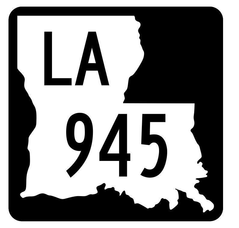 Louisiana State Highway 945 Sticker Decal
