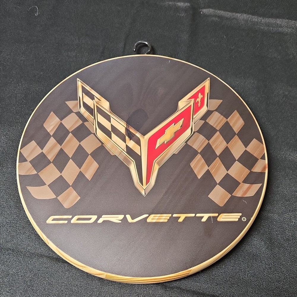 Chevrolet Corvette C8 Double Sided Pub Sign