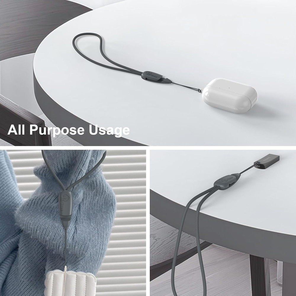 2 Pack Multi-Purpose Wrist Lanyard Hand Strap for Cell Phone Case Camera Airpods