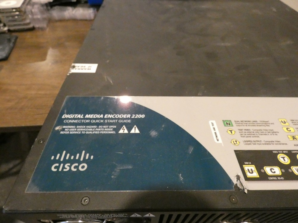 Cisco DMS-DME-2200 Digital Media Audio/Video Encoder 2200