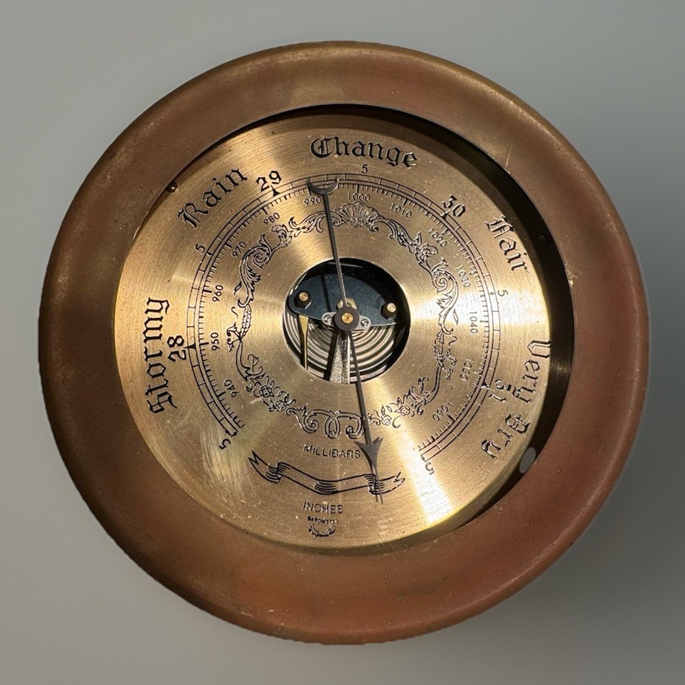 Vintage Nautical Ships Style Barometer