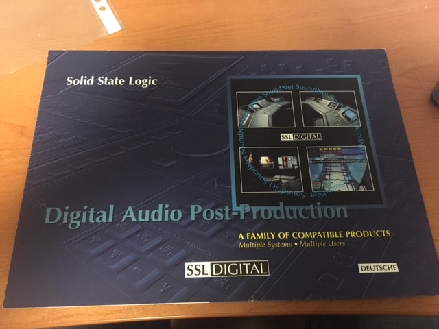 SSL Digital Audio Post Production Prospect Solid State Logic SSL WorldNET