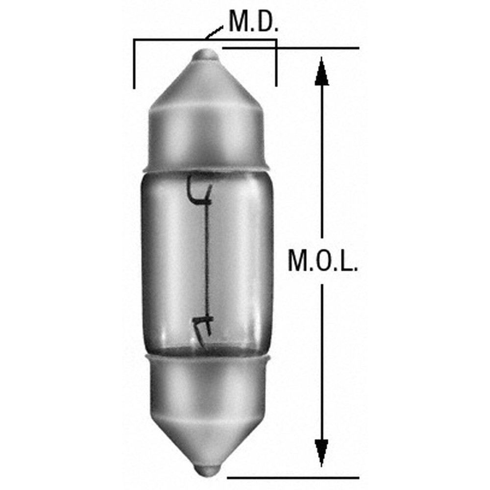 Dome Light Bulb Wagner Lighting BP12100LL