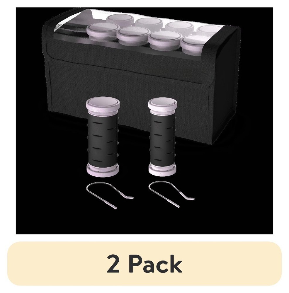 (2 pack)H1015E 10pc Ceramic Ionic Compact Setter