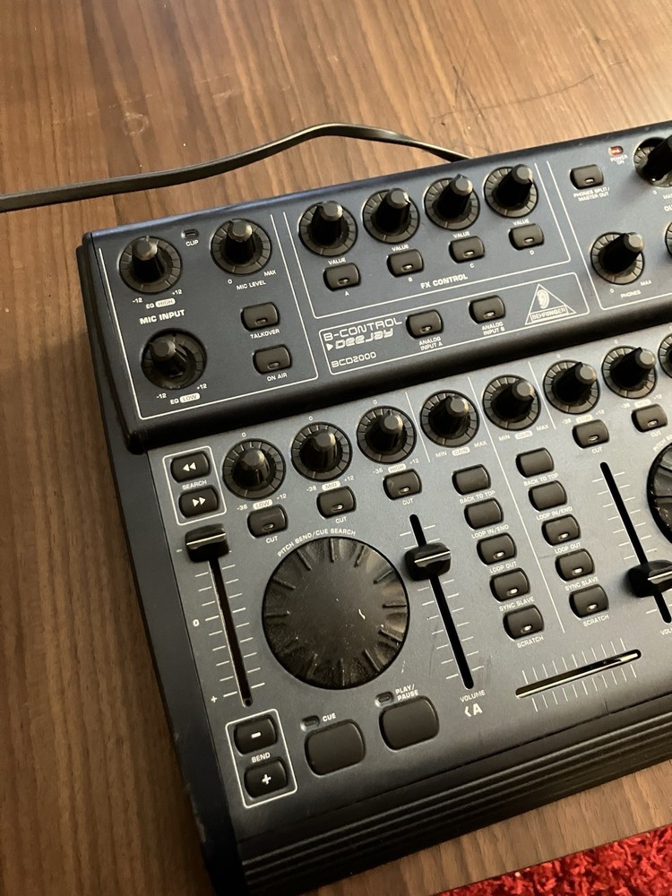 Behringer Dj Controller BCD2000 USB MIDI Working