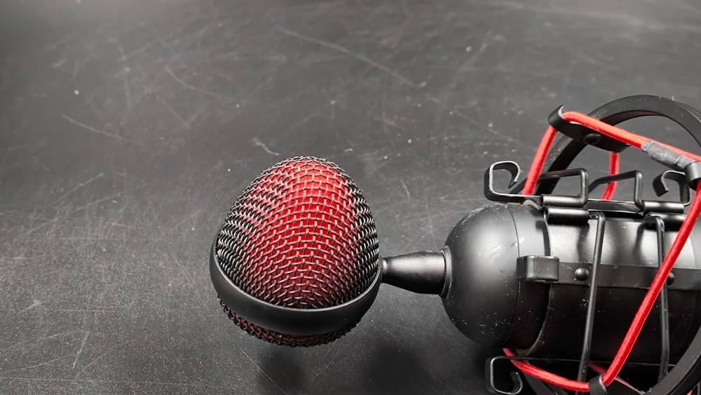 Trust GXT 244 Buzz Microphone Used Working Black