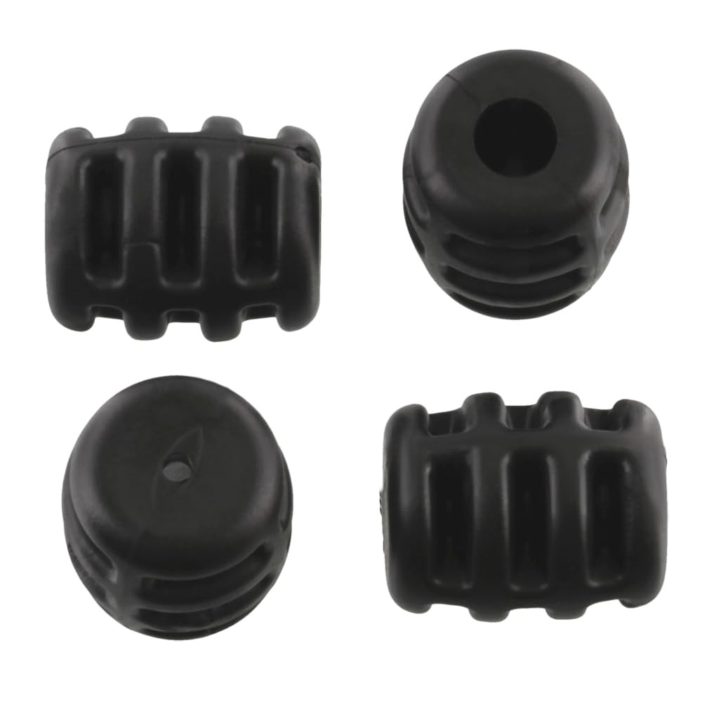 Scotty Small Black Vehicle Bumper for Downrigger Snap Hooks 4 Pack
