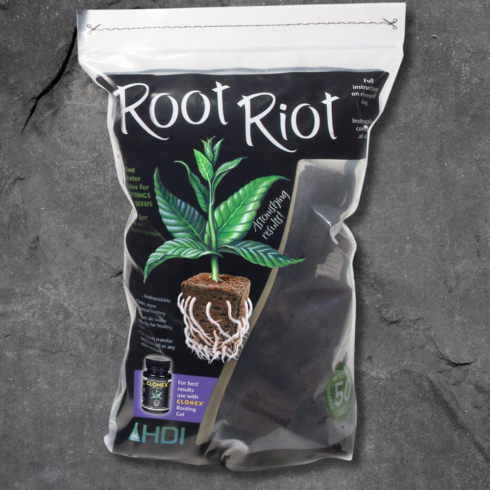 Root Riot Replacement Cubes - 50 Cubes