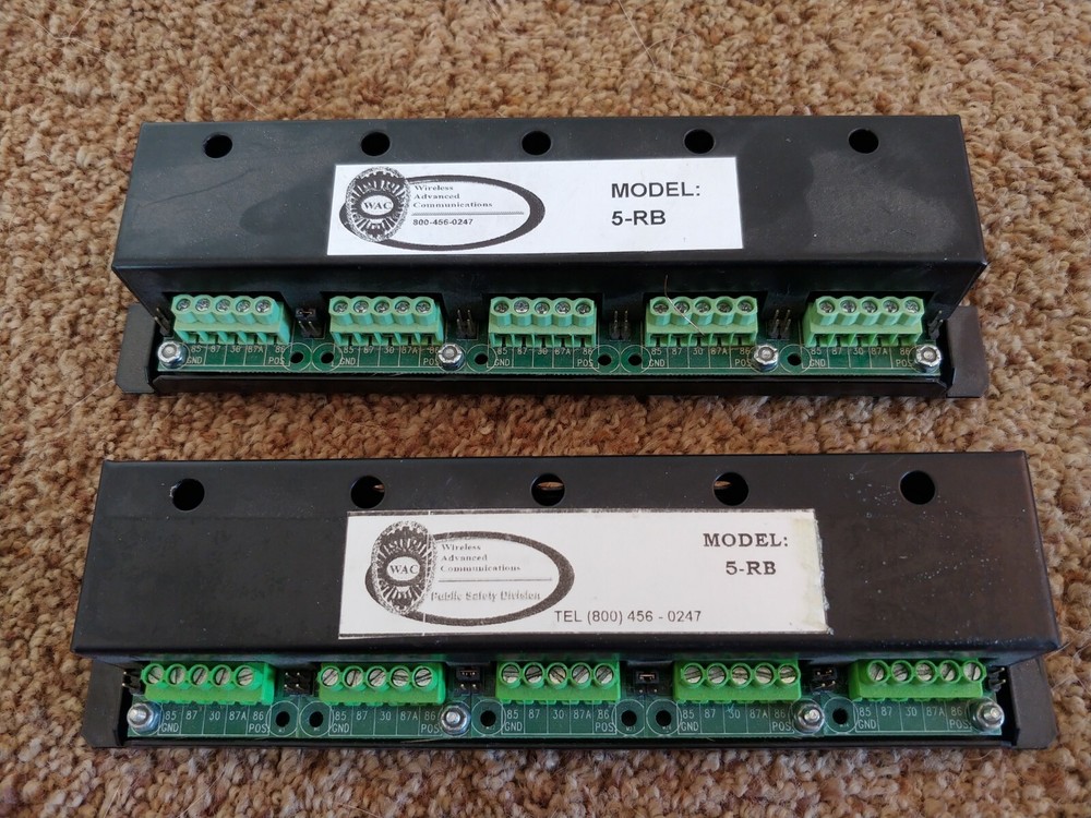 WAC Wireless Advanced Communications Relay Board Model 5-RB