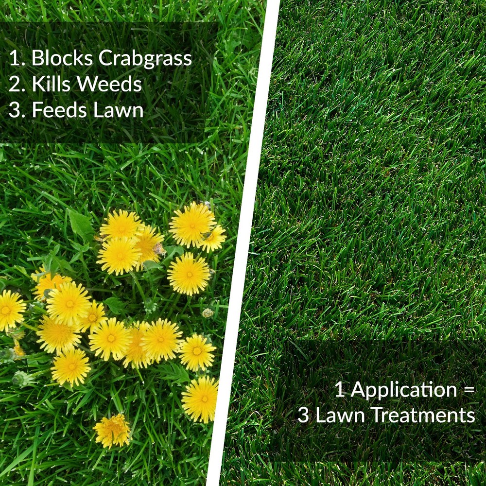 GreenView Spring Fertilizer Weed & Feed & Crabgrass Preventer - 18 lbs.