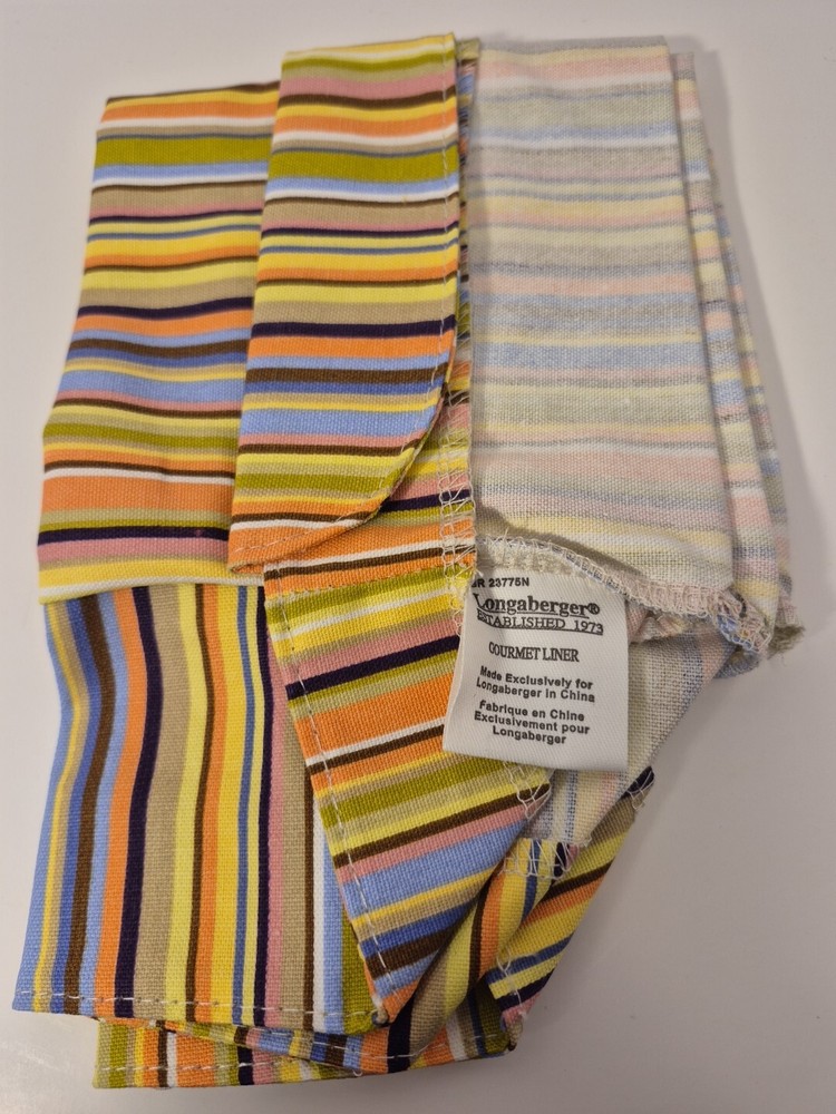 Longaberger Gourmet Basket Liner.