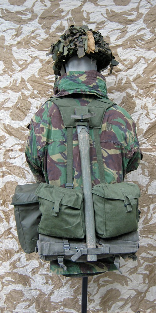 British Army P58 Pattern 1958 Webbing Kidney Pouches Grade 1