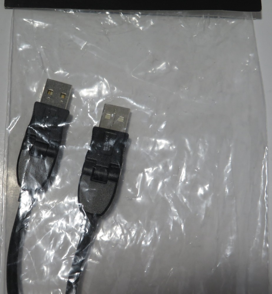 Genuine AUDI USB Cables - Apple Lightning & Micro-USB - OEM - NEW SEALED