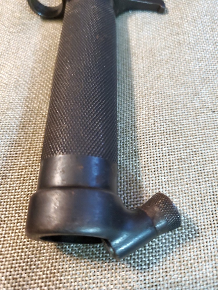 SWEDISH M1896 EJ AB CROWN & ANCHOR BAYONET & SCABBARD