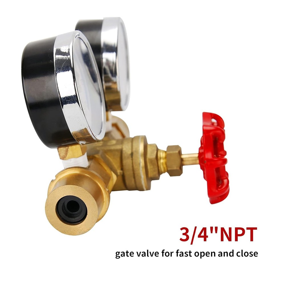 Accurate Water Flow, Pressure & Temperature Assembly - Brass Construction