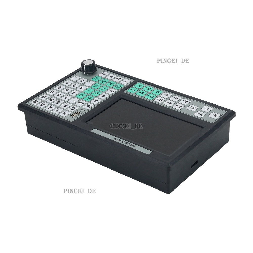 SMC5-5-N-N 5-Axis CNC Offline Controller 32-Bit CPU RTCP CNC Motion w/7-inch LCD