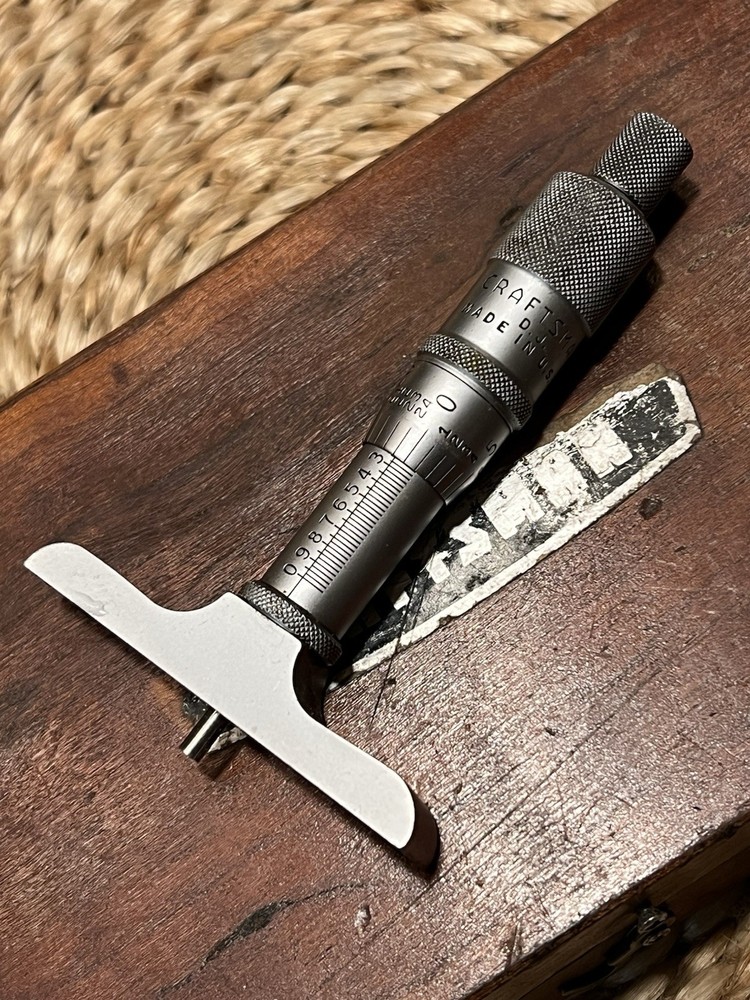 VINTAGE CRAFTSMAN DEPTH MICROMETER