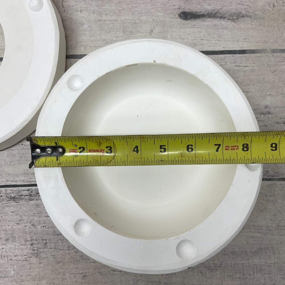 Unbranded Ceramic Slip Casting Mold Round Base