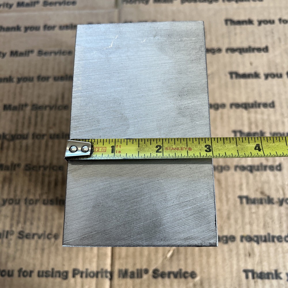 3 X 5 CR Flat Steel Bar 1018 Blacksmith Machining Smooth Surface 8” L