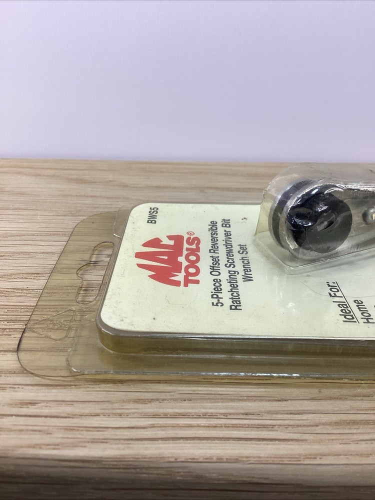 Vintage Mac Tools 5pc Mini Ratchet Set - BWS5 - In Original Packaging (31426)