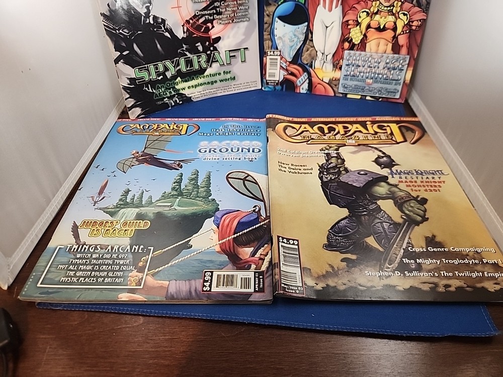 Campaign Magazine A d20 System Issues #3 #5 #8 & #9